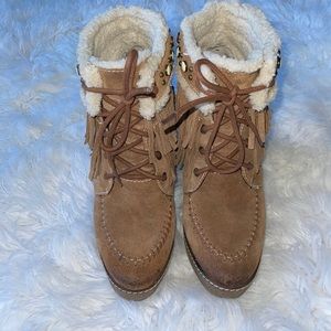 Sam Eldelman wedge boots